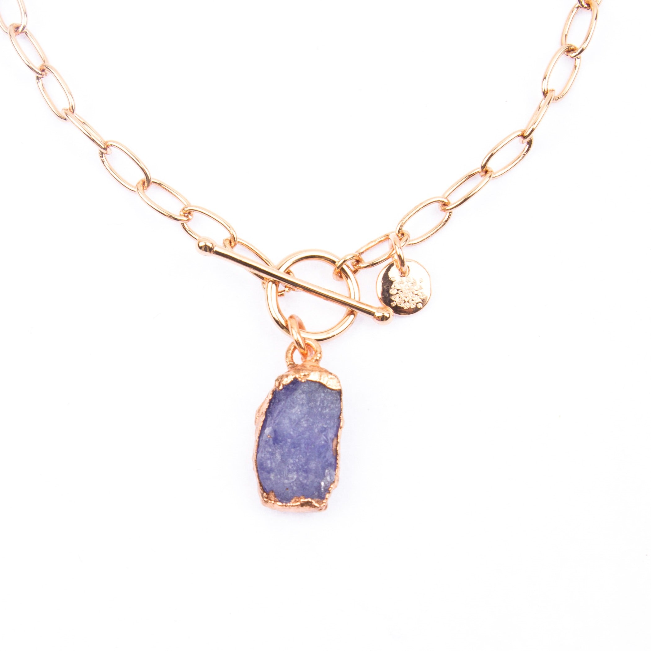 Large on sale tanzanite pendant