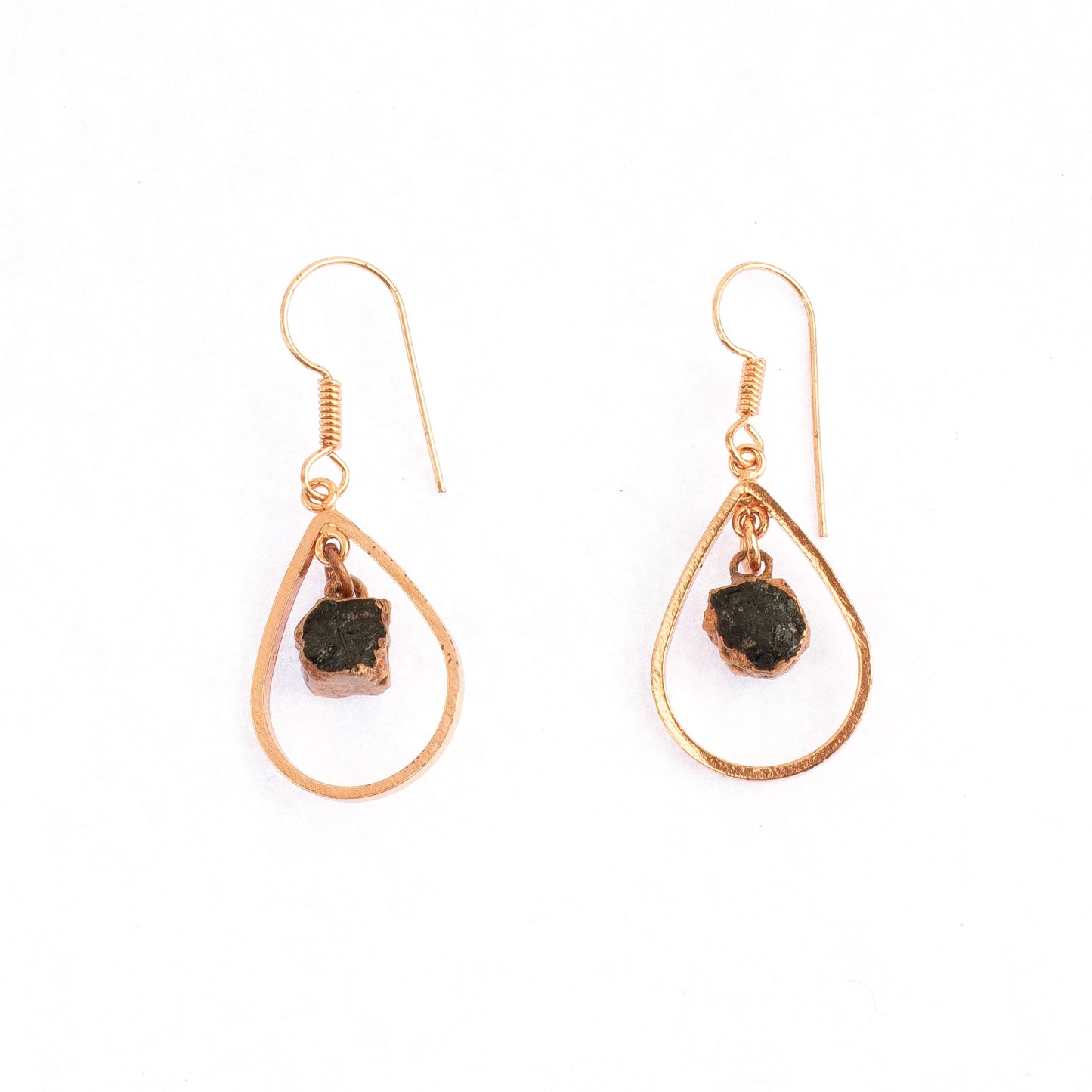 Black Tourmaline Drop Earrings