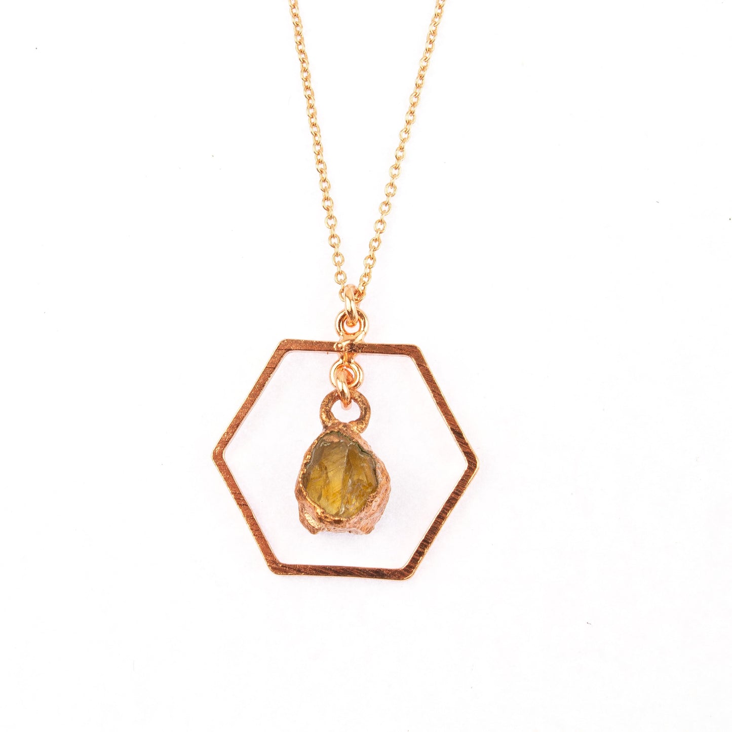 Citrine Hexagon Set