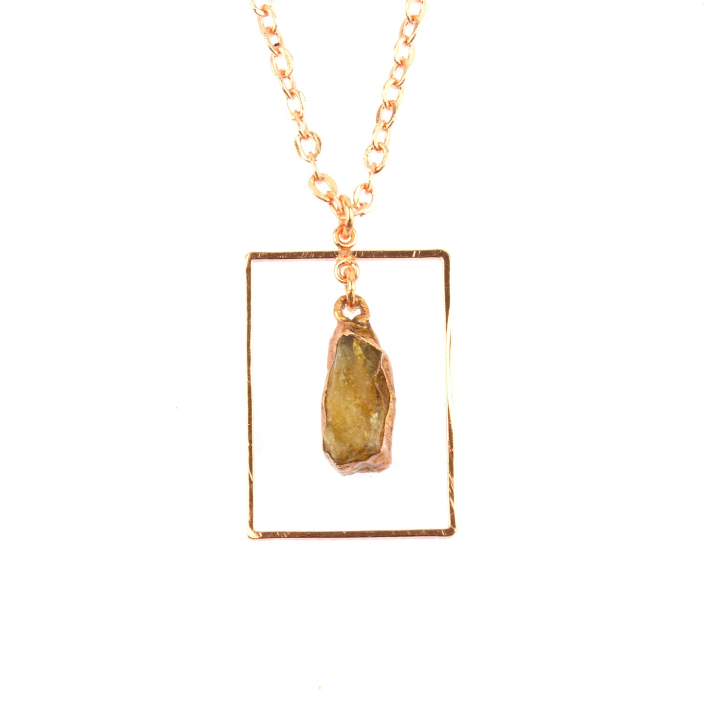 Citrine Rectangle Set