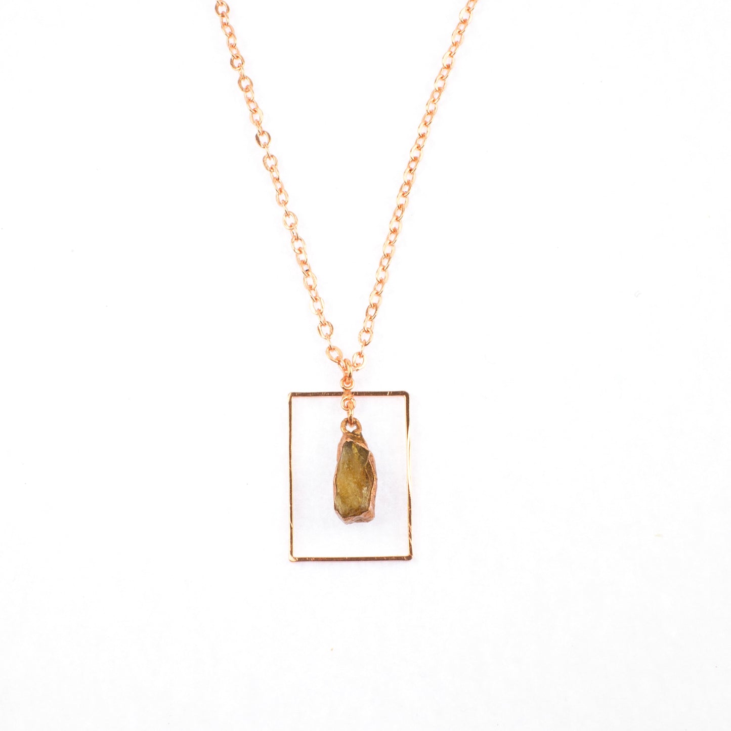 Citrine Rectangle Set