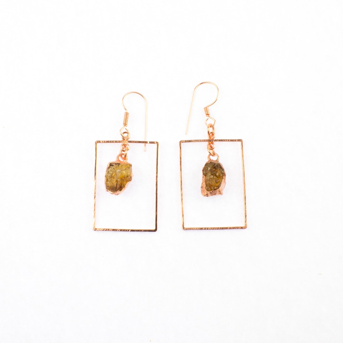 Citrine Rectangle Set