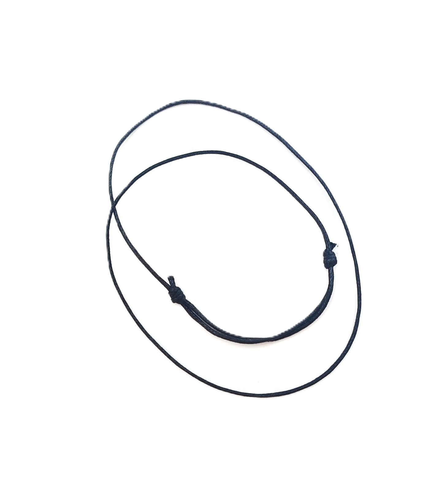 Waxed Cotton Cord Necklace