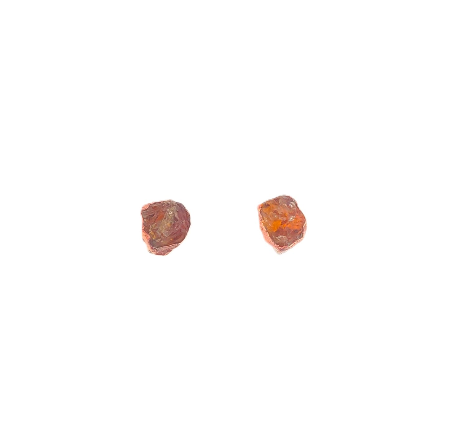 Large Citrine Studs