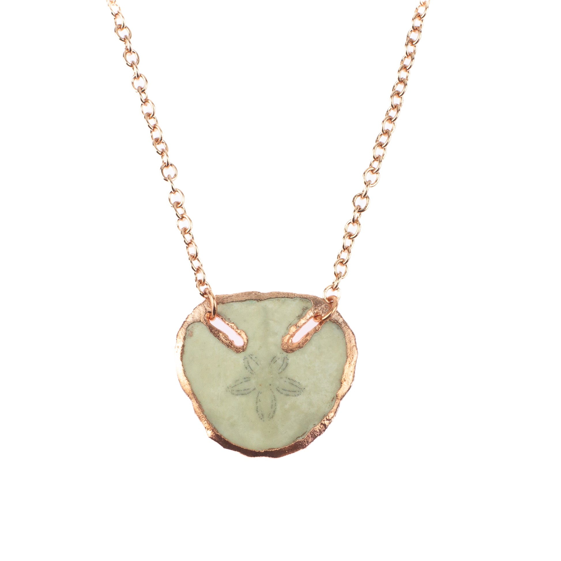 Pansy Shell Pendant – Down to Earth Jewellery