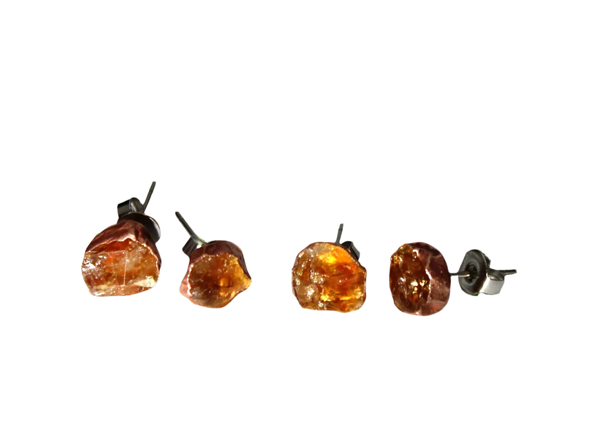 Large Birthstone Studs