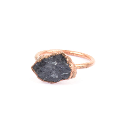 Large Tanzanite Solitaire Ring (December Birthstone)