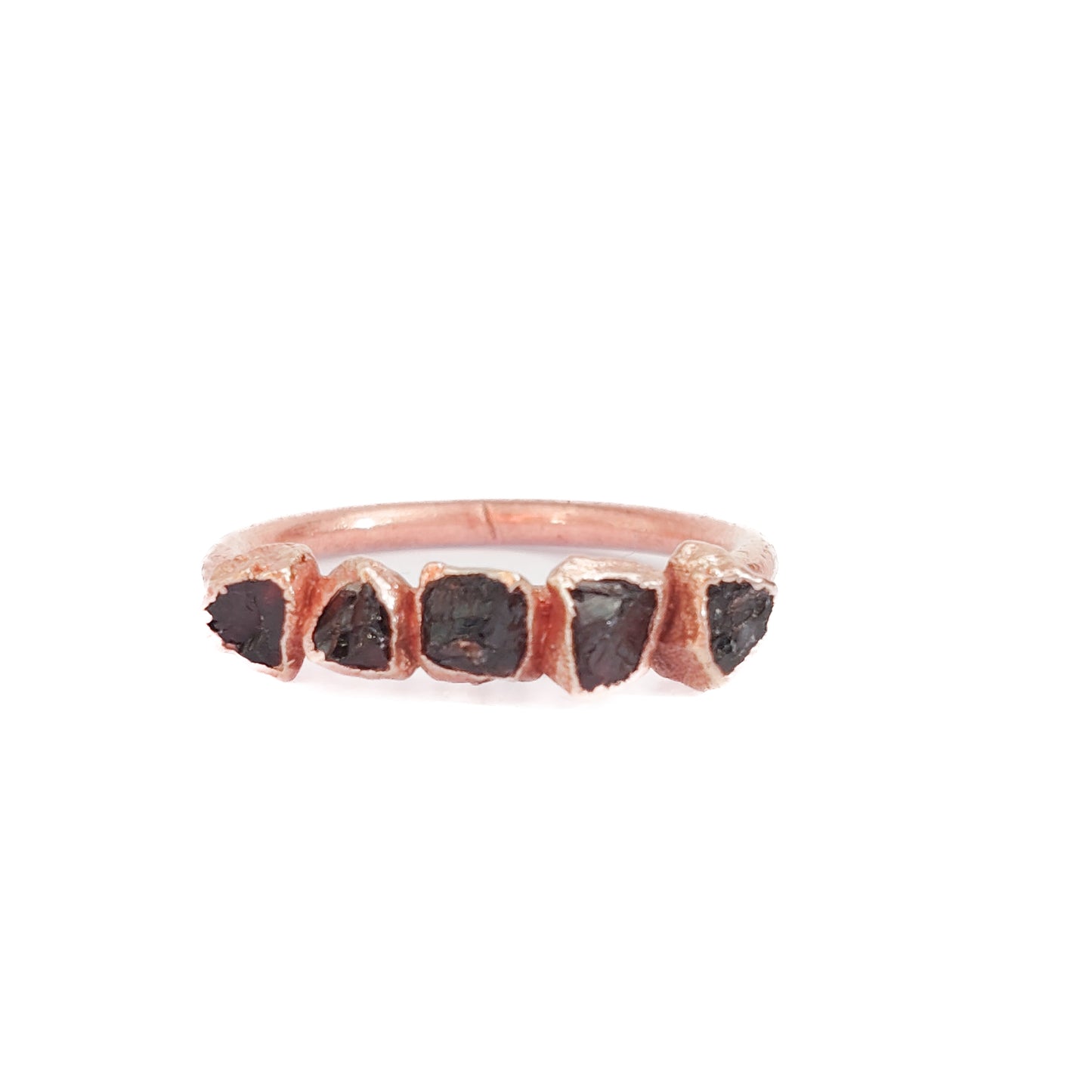 Red Garnet Eternity Ring