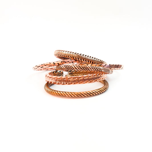 Wire Copper Bangle