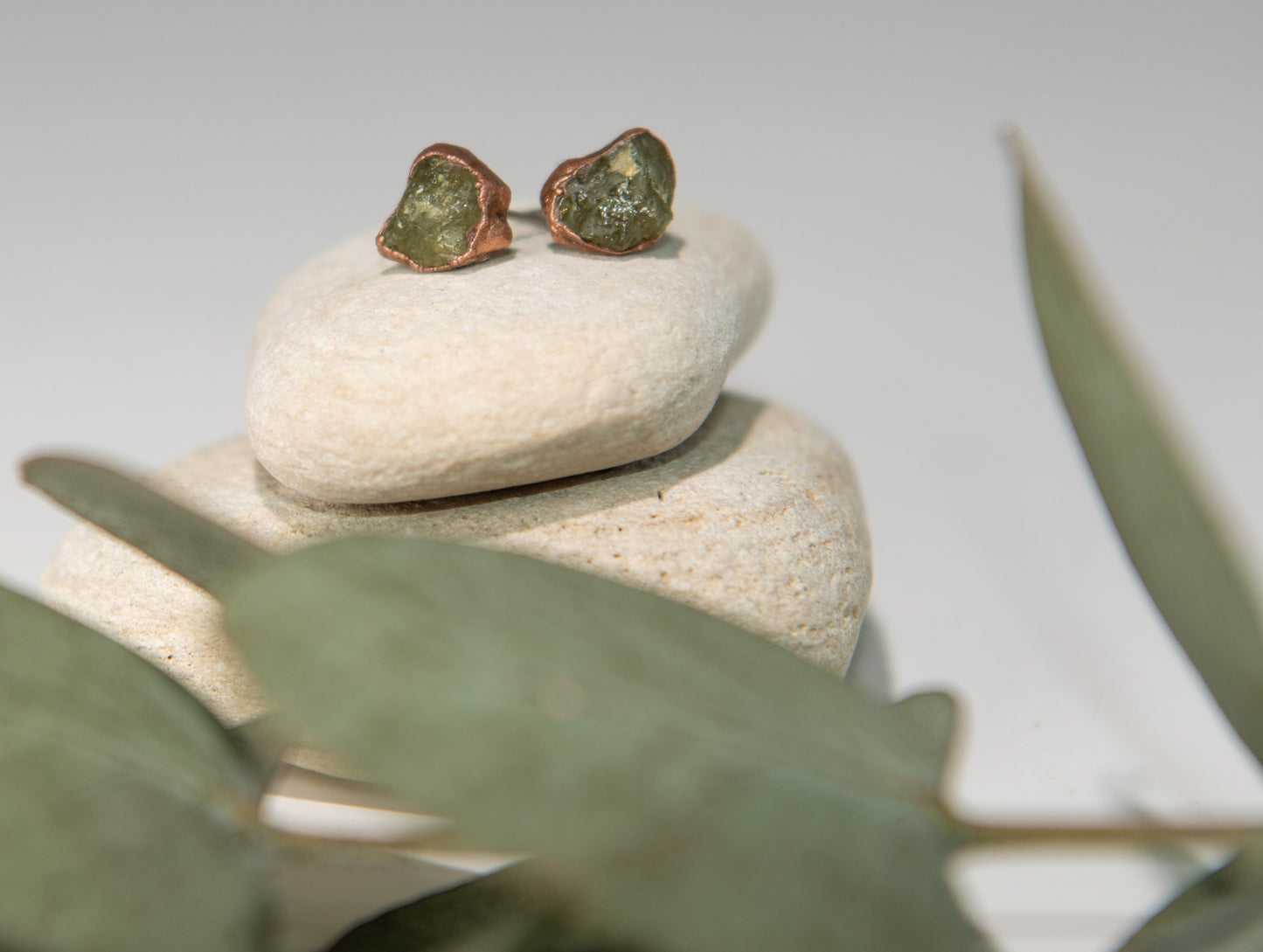 Large Birthstone Studs
