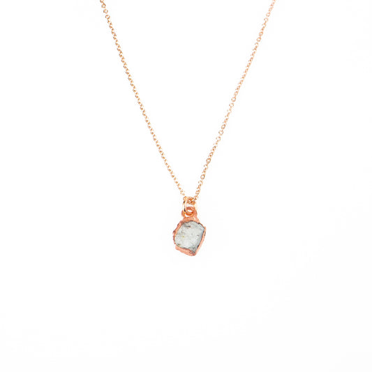 Small Aquamarine Necklace