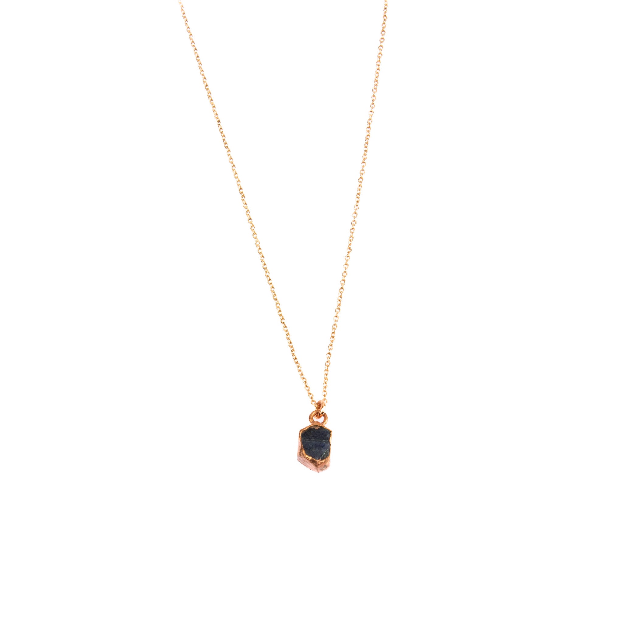 Small Sapphire Necklace – Down to Earth Jewellery