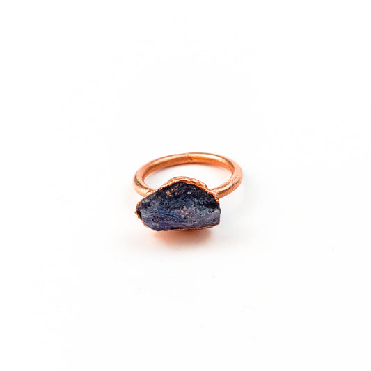 Large Tanzanite Solitaire Ring