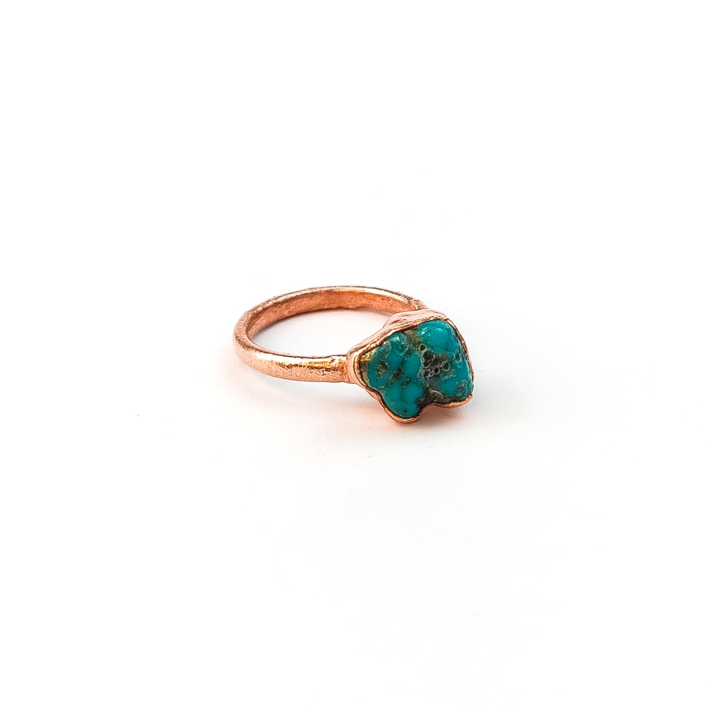 Small Turquoise Solitaire Ring