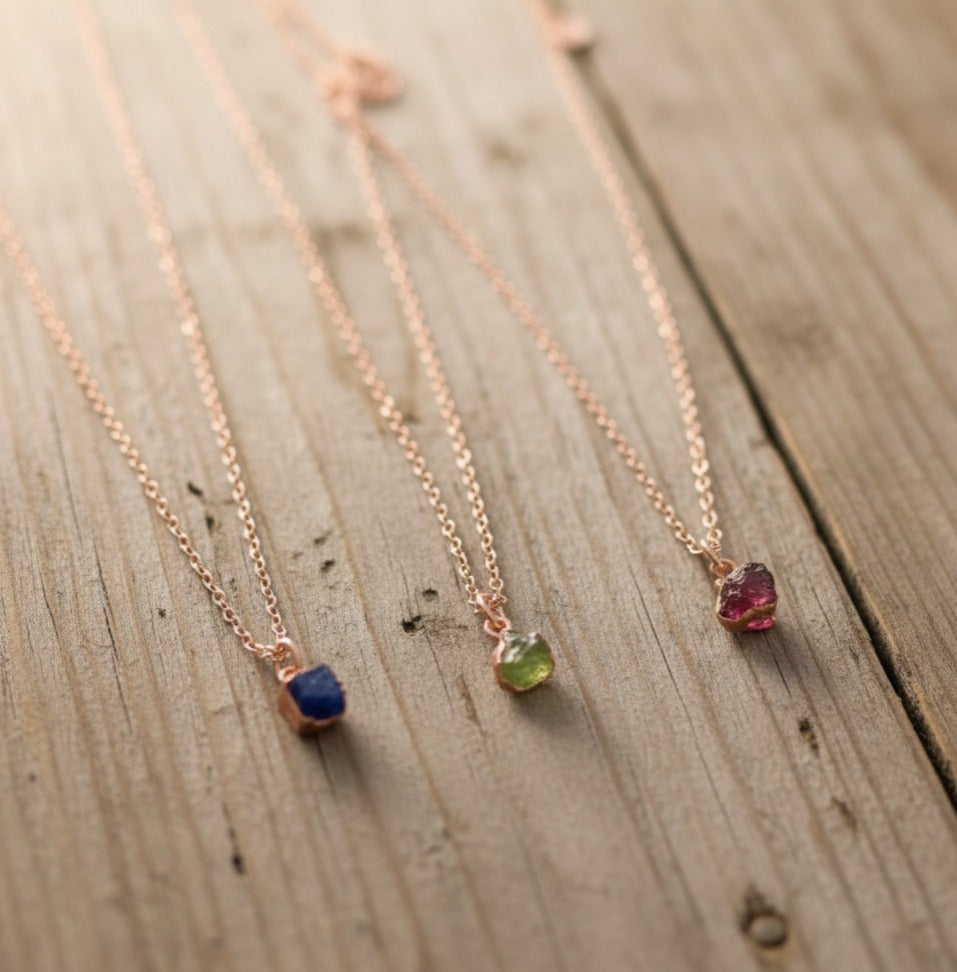 Small Birthstone Necklace