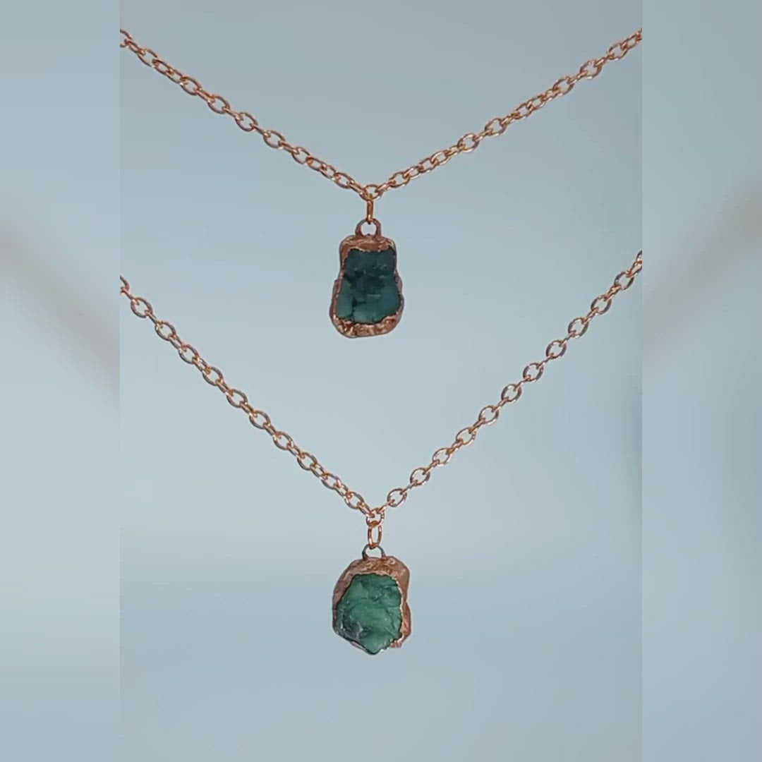 Classicharms Emerald Green Pendant Necklace | CoolSprings Galleria