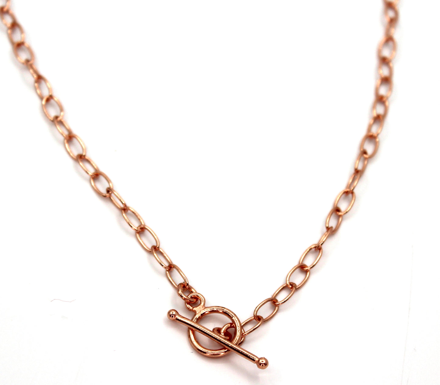 Create Your Own Oval Link Charm Necklace