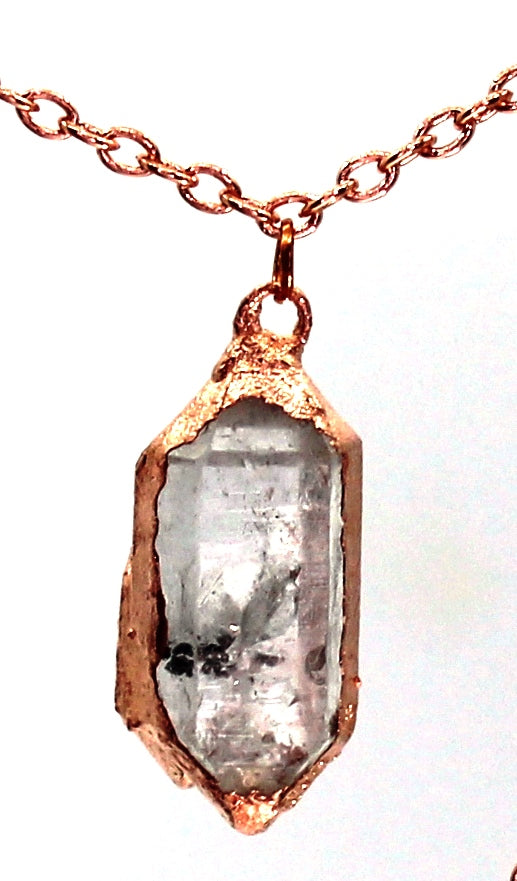 Large Herkimer Diamond Necklace (April Birthstone)