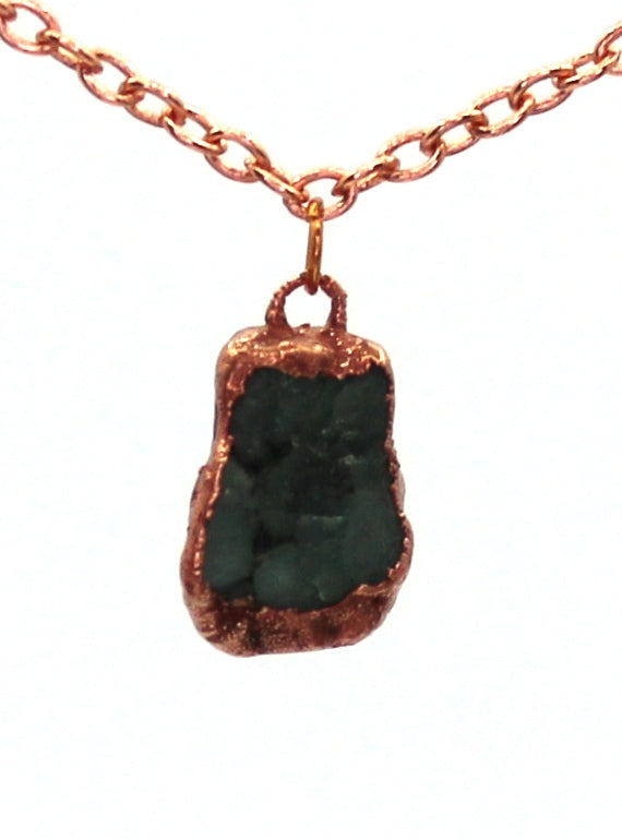 Large Emerald Necklace (May Birthstone)